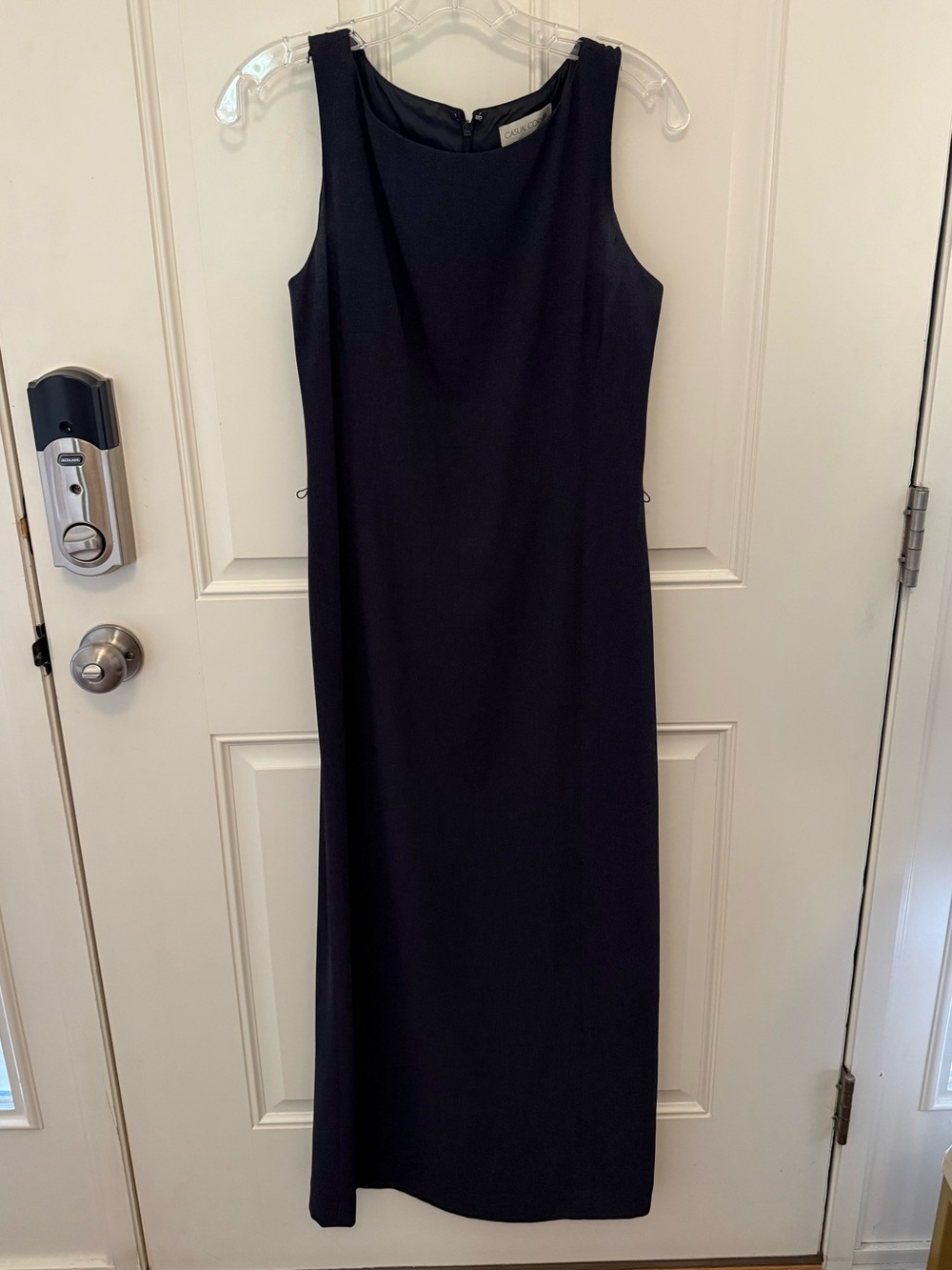 Casual Corner Midnight Navy Sleeveless Shift Dress